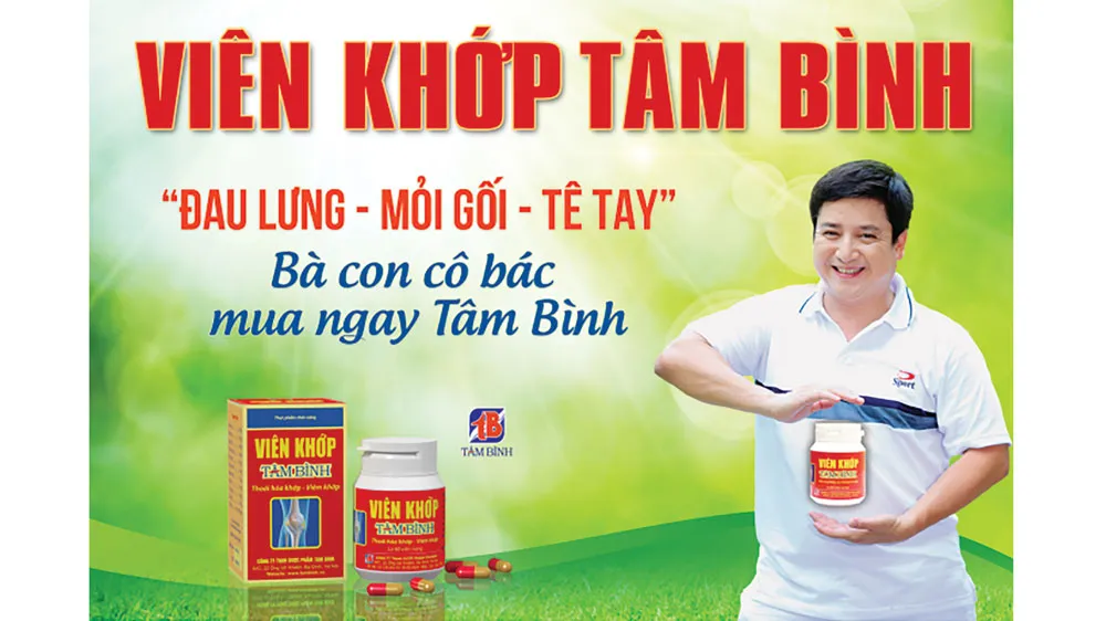 Nghệ sĩ Ưu tú Chí Trung - Đại diện thương hiệu Dược phẩm Tâm Bình