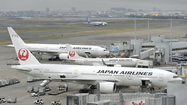 Máy bay của hãng hàng không Japan Airlines. Ảnh: Kyodo