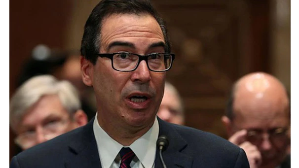 Bộ trưởng Tài chính Mỹ Steven Mnuchin. Ảnh: Reuters