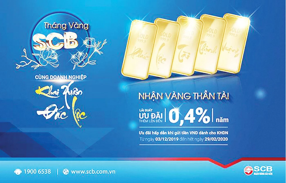 SCB triển khai chương trình ưu đãi lớn dành cho khách hàng tổ chức và doanh nghiệp