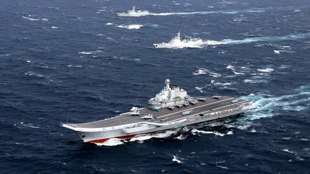 Tàu sân bay Liêu Ninh của Trung Quốc. Ảnh: DW
