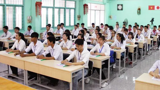 Ngành chức năng Đồng Tháp tư vấn và đào tạo nghề cho người dân, trước khi tham gia xuất khẩu lao động