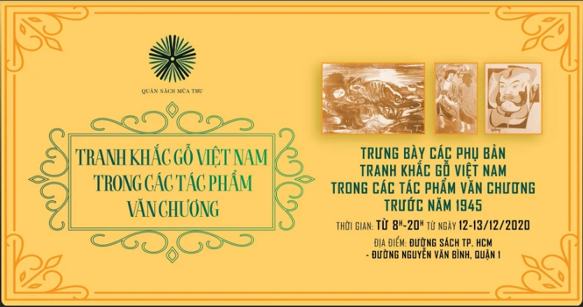 Trưng bày tranh khắc gỗ Việt Nam trong các tác phẩm văn chương