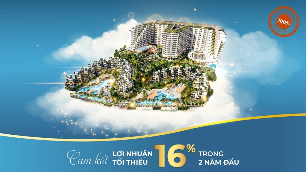 Dự án cam kết lợi nhuận tối thiểu 16% trong 2 năm đầu được bảo lãnh bởi ngân hàng Nam Á