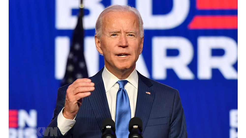 Tân Tổng thống Mỹ Joe Biden. Nguồn: TTXVN