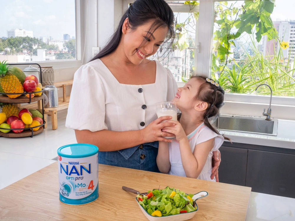 Nestlé nan giới thiệu Nan Optipro 4 mới 