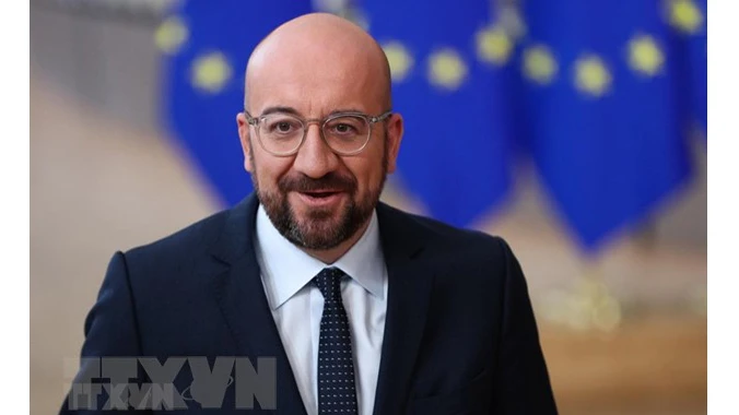 Chủ tịch Hội đồng châu Âu Charles Michel. Ảnh: TTXVN