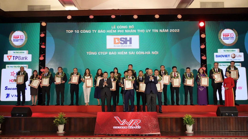 Bảo hiểm BSH góp mặt trong Top 10 Công ty Bảo hiểm Phi nhân thọ uy tín năm 2022