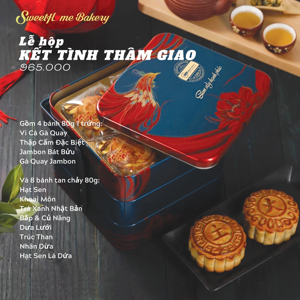 Bánh Trung thu Sweethome Bakery: Kết tình thâm giao - sum vầy hạnh phúc ảnh 5 Bánh Trung thu Sweethome Bakery: Kết tình thâm giao - sum vầy hạnh phúc ảnh 5