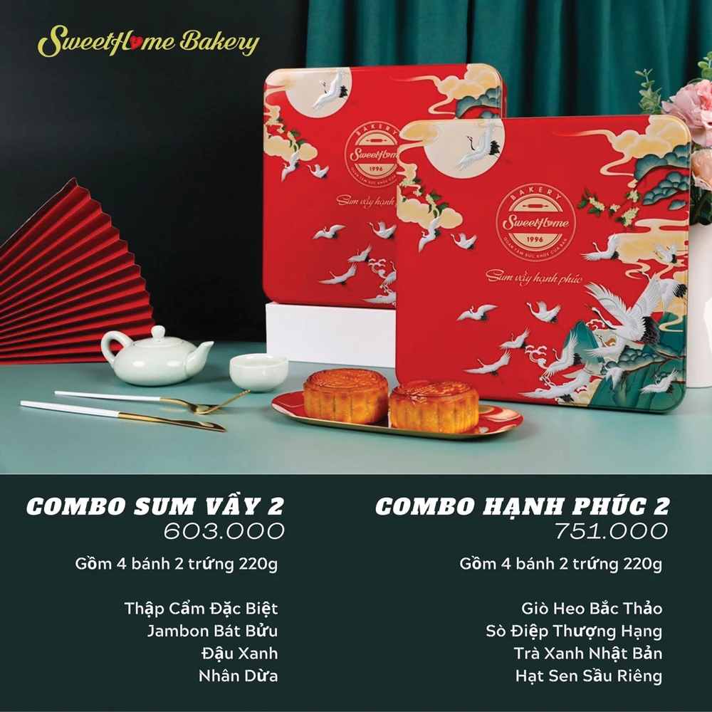 Bánh Trung thu Sweethome Bakery: Kết tình thâm giao - sum vầy hạnh phúc ảnh 4 Bánh Trung thu Sweethome Bakery: Kết tình thâm giao - sum vầy hạnh phúc ảnh 4