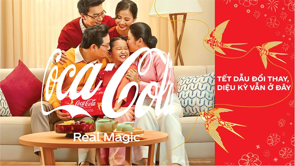 Coca-Cola mang đến thông điệp mới: “Tết dẫu đổi thay, diệu kỳ vẫn ở đây”