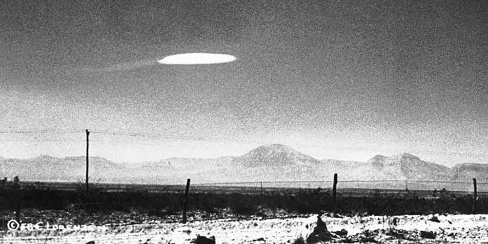 Một UFO xuất hiện ở Mỹ vào thập niên 1960