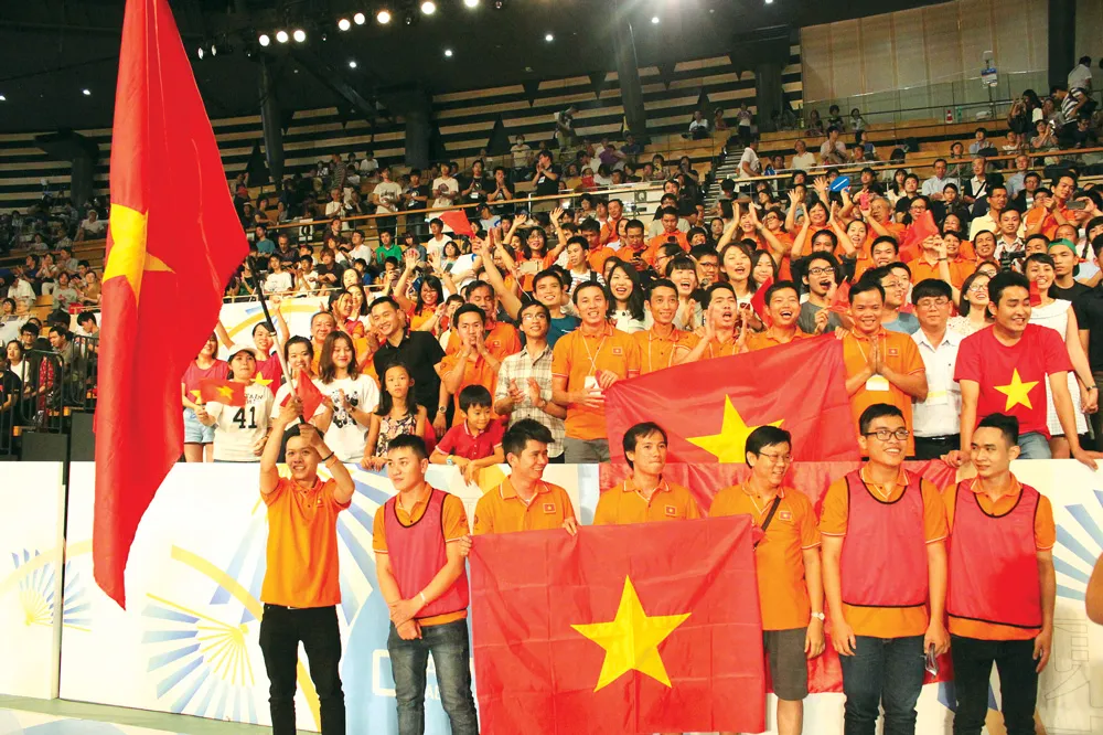 Những chàng sinh viên Việt Nam vô địch cuộc thi Robocon khu vực châu Á - Thái Bình Dương trên đất Nhật năm 2017