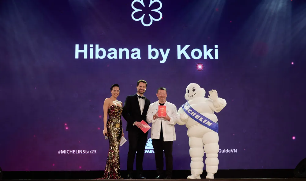 Hibana by Koki - 1 trong 4 nhà hàng của Việt Nam nhận sao Michelin danh giá