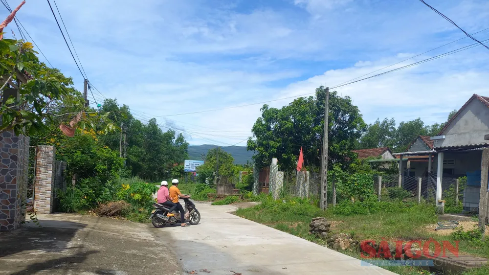 Một góc khu tái định cư của người dân xã Hành Tín Đông. Ảnh: NGUYỄN TRANG Một góc khu tái định cư của người dân xã Hành Tín Đông. Ảnh: NGUYỄN TRANG