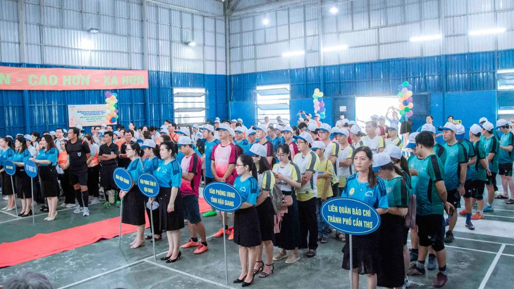 Các đơn vị tham gia hội thao Các đơn vị tham gia hội thao