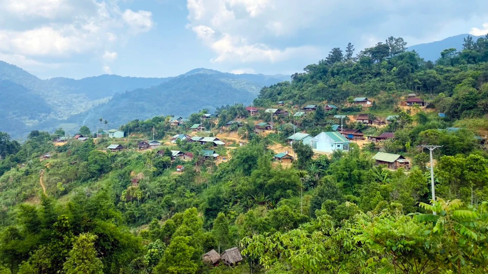 Xã Mường Hoong (huyện Đăk Glei). Nguồn: baokontum