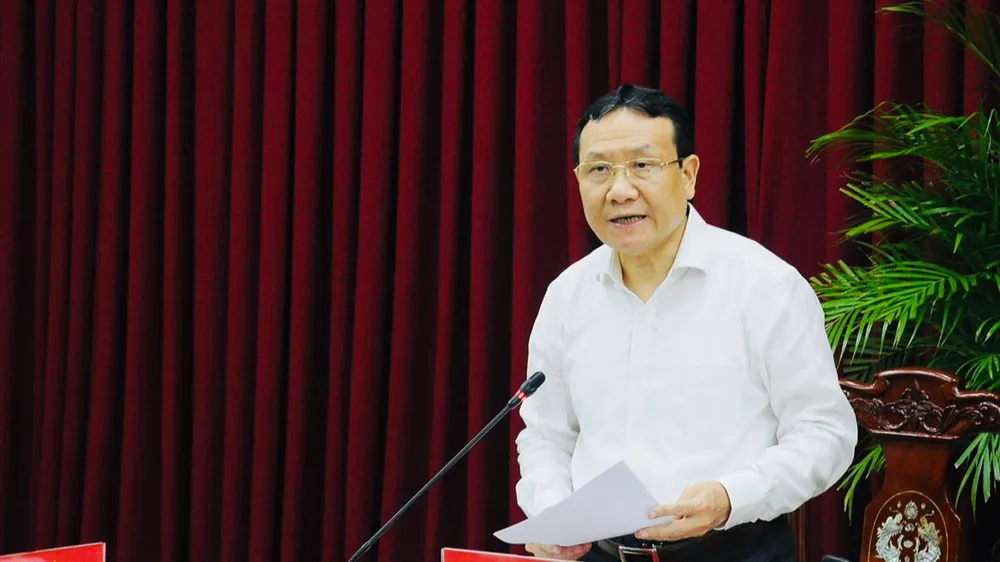 Ông Nguyễn Hồng Sơn phát biểu tại hội nghị