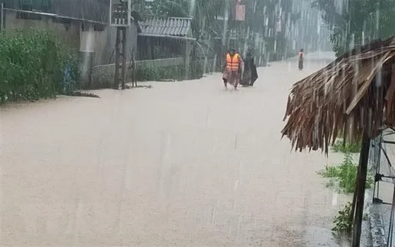 Từ Hà Tĩnh đến Thừa Thiên Huế có mưa to đến rất to. Ảnh minh họa: TTXVN Từ Hà Tĩnh đến Thừa Thiên Huế có mưa to đến rất to. Ảnh minh họa: TTXVN