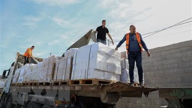 Phải tăng cường viện trợ cho Gaza. Ảnh: TTXVN