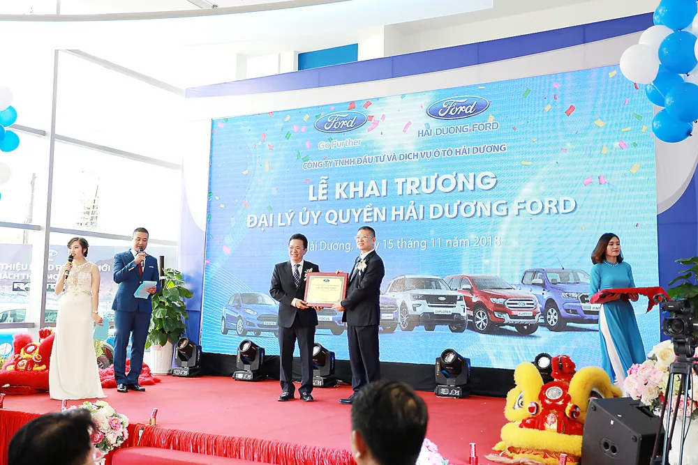Ford khai trương đại lý chính hãng tại Hải Dương, đảm bảo chất lượng, trải nghiệm khách hàng ảnh 1 Ford khai trương đại lý chính hãng tại Hải Dương, đảm bảo chất lượng, trải nghiệm khách hàng ảnh 1