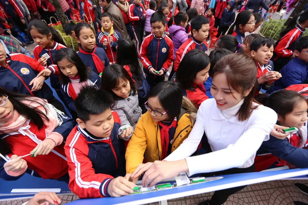 TP Hà Nội đồng loạt triển khai chương trình Sữa học đường năm 2019 ảnh 2 TP Hà Nội đồng loạt triển khai chương trình Sữa học đường năm 2019 ảnh 2
