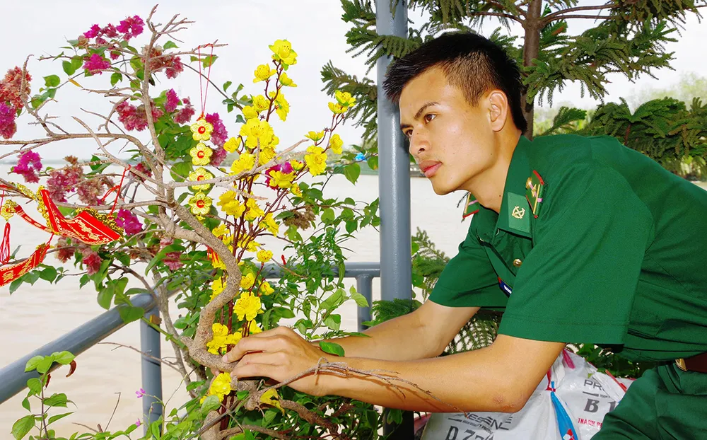 Xuân biên phòng ấm tình quân dân ảnh 4