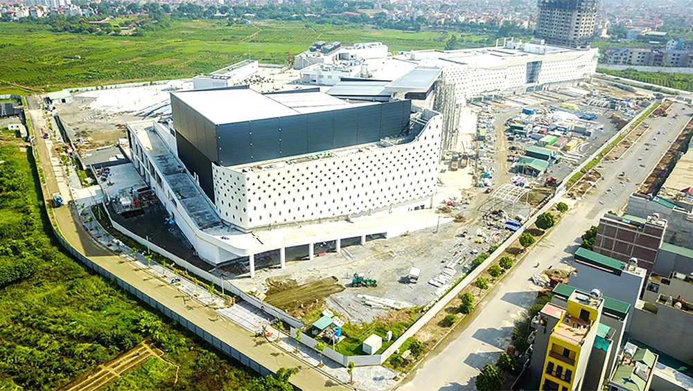 Tiến độ dự án Aeon Mall Hà Đông: Hoàn thiện hạng mục quan trọng Big Canopy