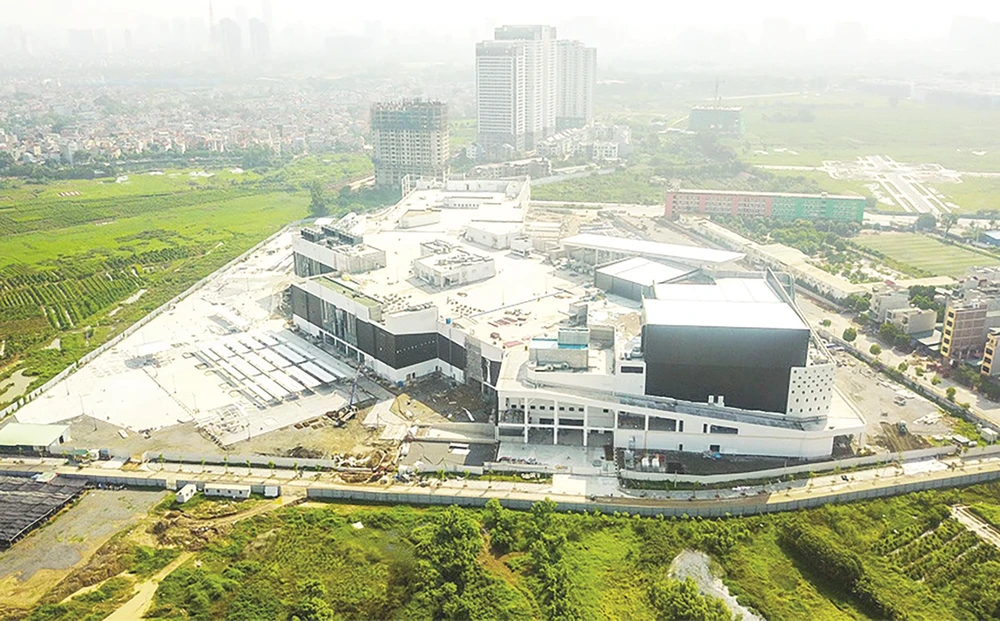 Tiến độ dự án Aeon Mall Hà Đông: Hoàn thiện hạng mục quan trọng Big Canopy ảnh 2 Tiến độ dự án Aeon Mall Hà Đông: Hoàn thiện hạng mục quan trọng Big Canopy ảnh 2
