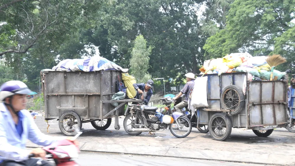 Giảm đầu mối thu gom rác thải ảnh 1 Giảm đầu mối thu gom rác thải ảnh 1
