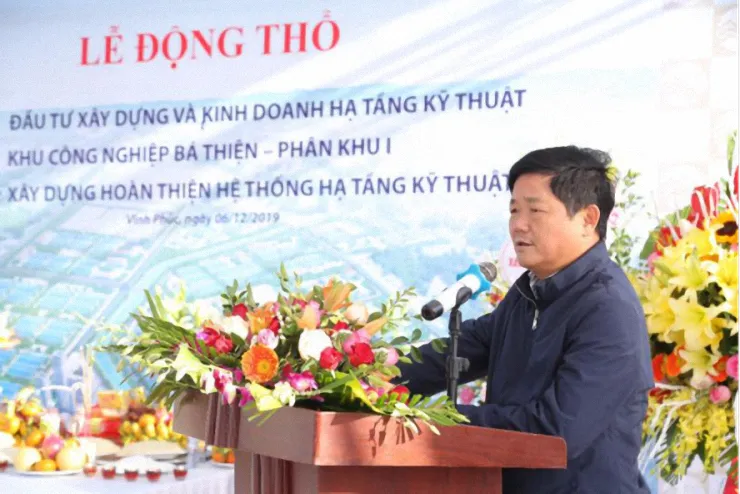 Khởi công Dự án đầu tư xây dựng và kinh doanh hạ tầng kỹ thuật khu công nghiệp Bá Thiện ảnh 5 Khởi công Dự án đầu tư xây dựng và kinh doanh hạ tầng kỹ thuật khu công nghiệp Bá Thiện ảnh 5