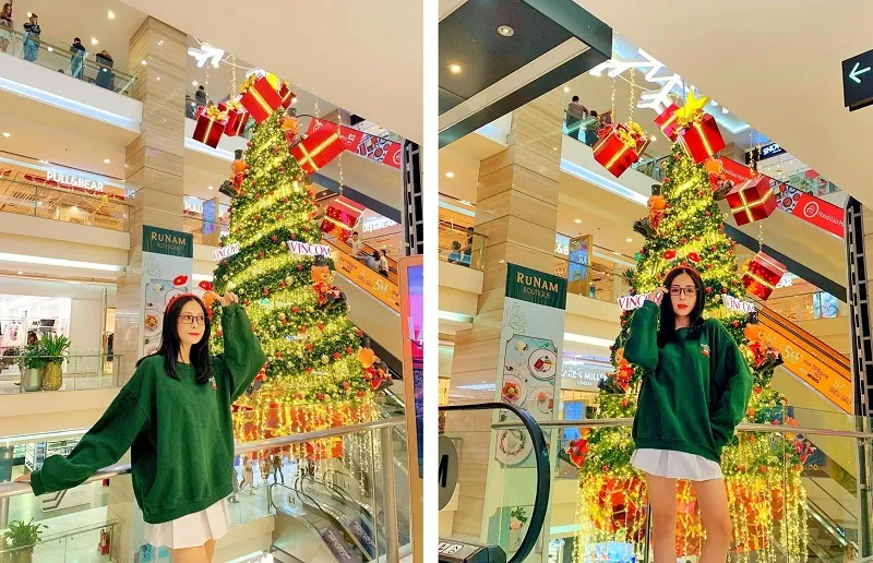 Cây thông “siêu cao khổng lồ” và cây thông “biết bay” tại TPHCM, bạn đã thử chưa? ảnh 6