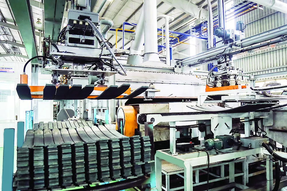 Thaco đẩy mạnh xuất khẩu nhíp ô tô ảnh 1 Thaco đẩy mạnh xuất khẩu nhíp ô tô ảnh 1