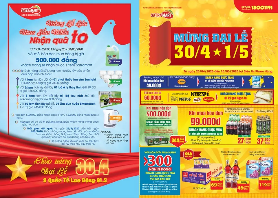 Nhiều chương trình khuyến mại hấp dẫn dịp 30-4 – 1-5 tại hệ thống bán lẻ Satra ảnh 5