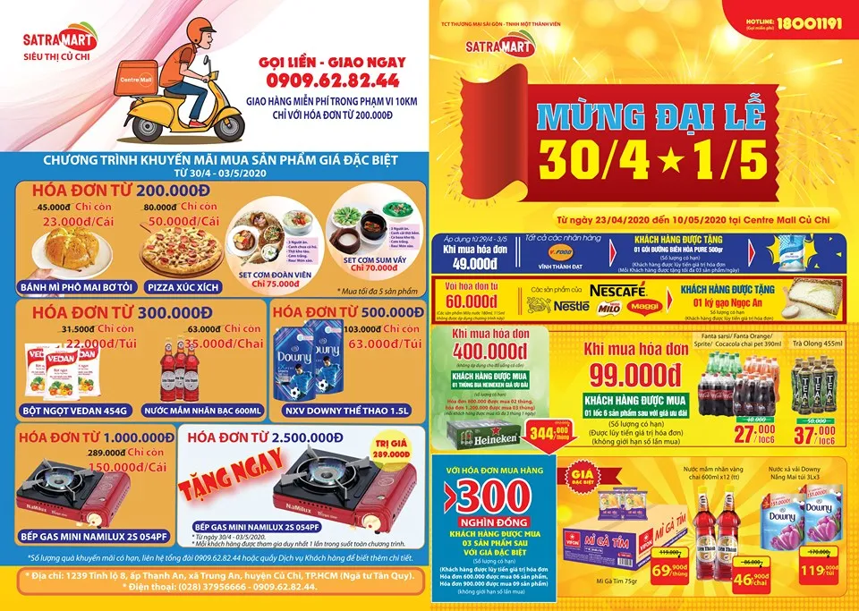 Nhiều chương trình khuyến mại hấp dẫn dịp 30-4 – 1-5 tại hệ thống bán lẻ Satra ảnh 6