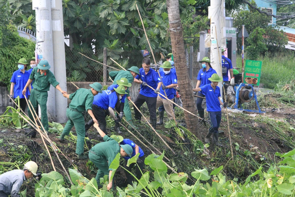 Chung tay cải thiện vệ sinh môi trường ảnh 1 Chung tay cải thiện vệ sinh môi trường ảnh 1