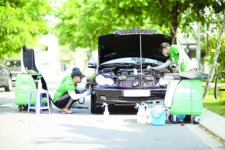 PowerSteam - Dịch vụ vệ sinh xe tận nơi ra mắt ứng dụng trên điện thoại