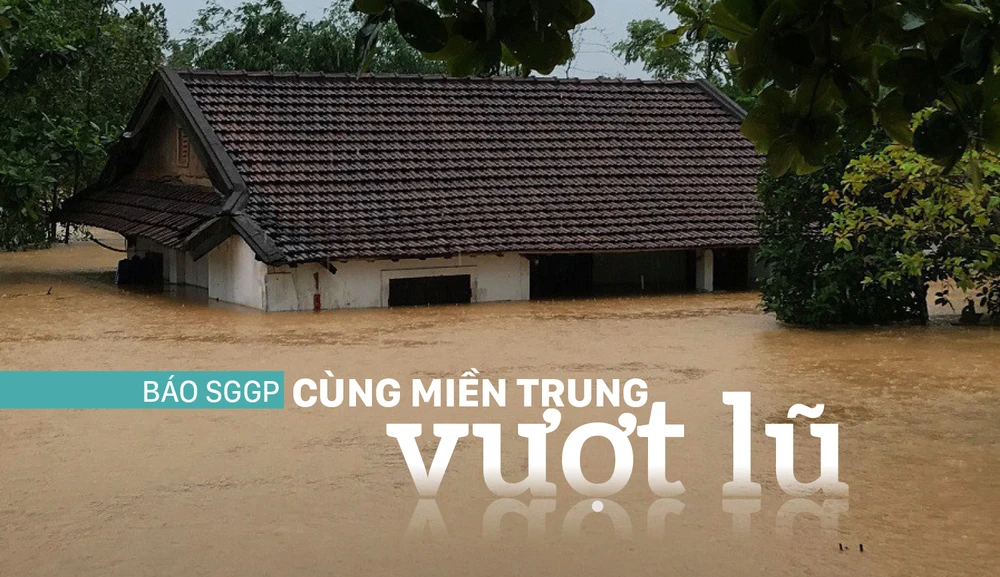 Cùng miền Trung vượt lũ