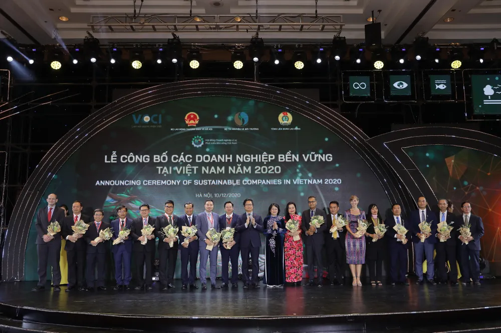 VietinBank được vinh danh Top 10 Doanh nghiệp bền vững Việt Nam năm 2020 ảnh 1 VietinBank được vinh danh Top 10 Doanh nghiệp bền vững Việt Nam năm 2020 ảnh 1