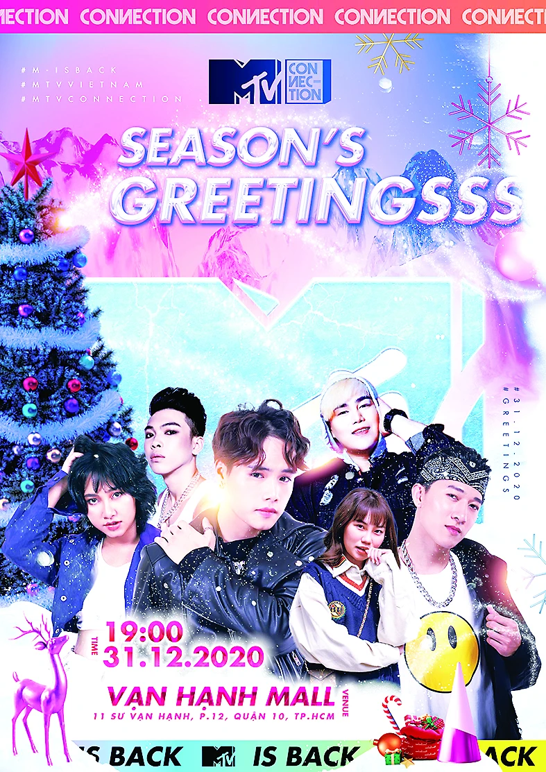 MTV Connection tháng 12: Rộn ràng không khí cuối năm cùng đêm nhạc Season’s Greetings