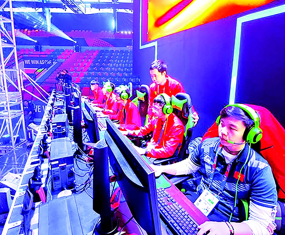 Đội tuyển E-sports Việt Nam sẽ thi đấu đa dạng các nội dung tại SEA Games 31. Ảnh: P.MINH