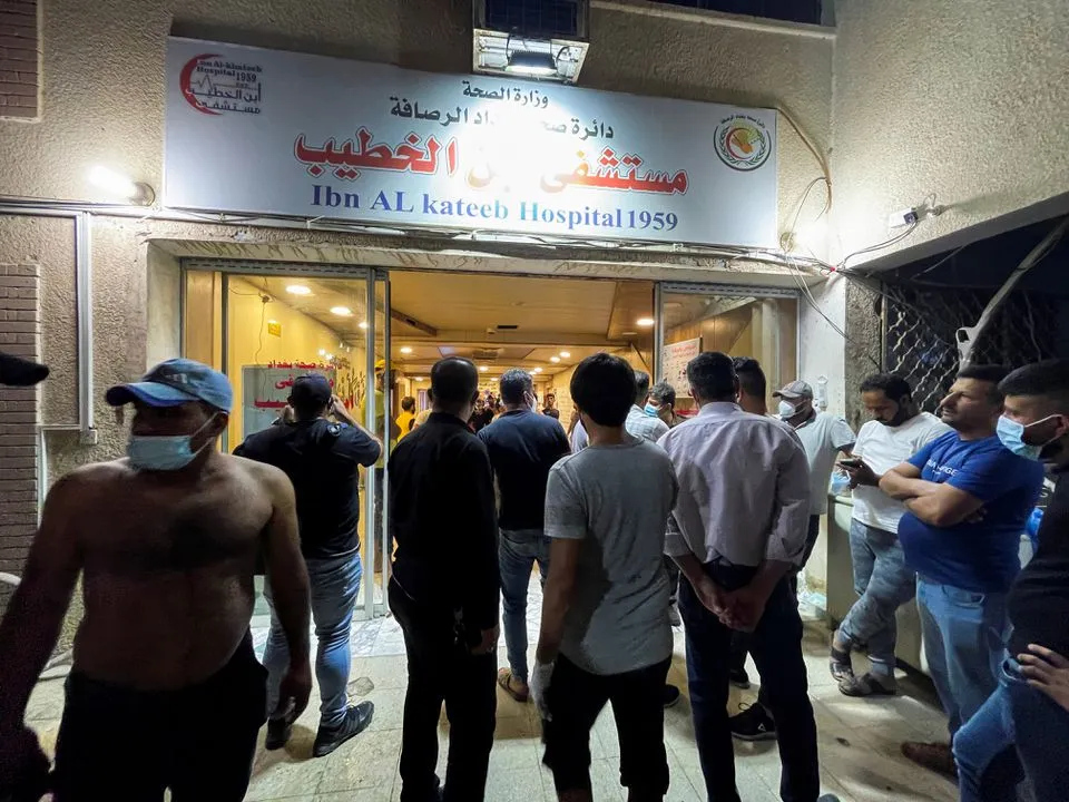 Hỏa hoạn nghiêm trọng tại bệnh viện ở thủ đô Iraq, ít nhất 27 người thiệt mạng ảnh 1 Hỏa hoạn nghiêm trọng tại bệnh viện ở thủ đô Iraq, ít nhất 27 người thiệt mạng ảnh 1