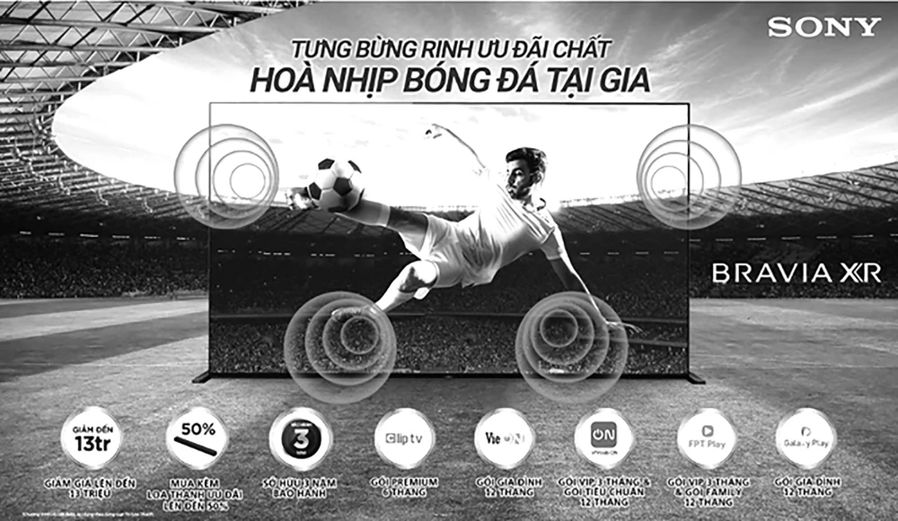 Sony Việt Nam khuyến mãi hấp dẫn chào đón UEFA EURO 2021