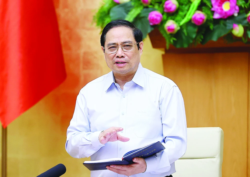 Thủ tướng Phạm Minh Chính: Đẩy lùi tiêu cực, lấy cái đẹp dẹp cái xấu ảnh 1 Thủ tướng Phạm Minh Chính: Đẩy lùi tiêu cực, lấy cái đẹp dẹp cái xấu ảnh 1