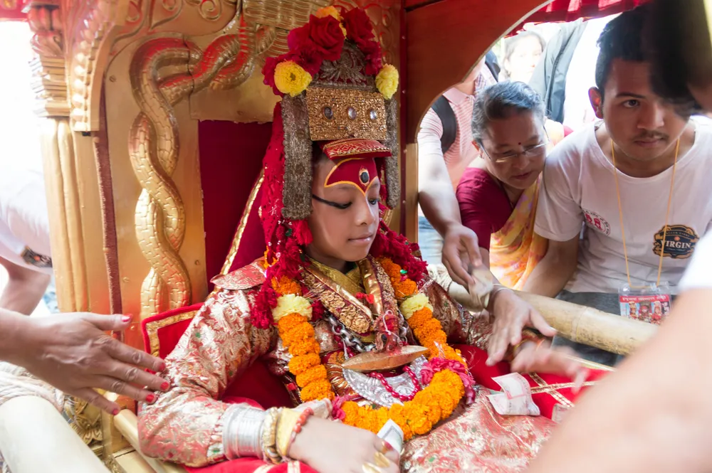 Nữ trinh thánh sống Kumari