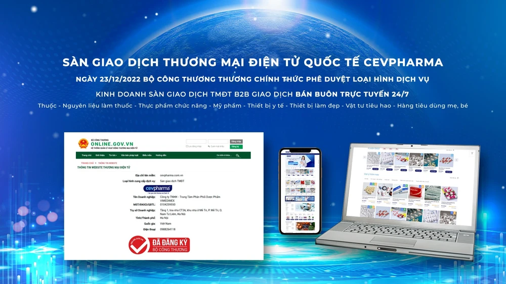 Vimedimex - Cermed GmbH - Viettel Post ra mắt Sàn giao dịch TMĐT Quốc tế CEVPharma