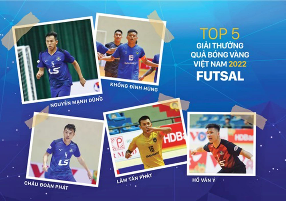 CLB Thái Sơn Nam luôn chiếm ưu thế trong các đề cử danh hiệu Quả bóng vàng futsal. Trình bày: MINH THƯ