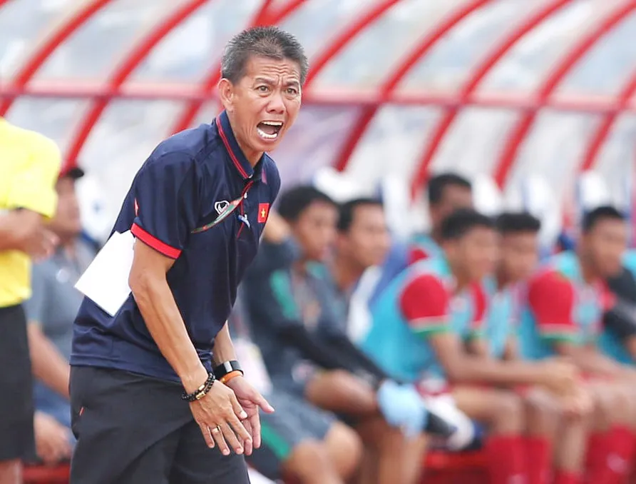 Huấn luyện viên Hoàng Anh Tuấn luôn tạo nên những thành công cho bóng đá trẻ Việt Nam. Ảnh: P.MINH