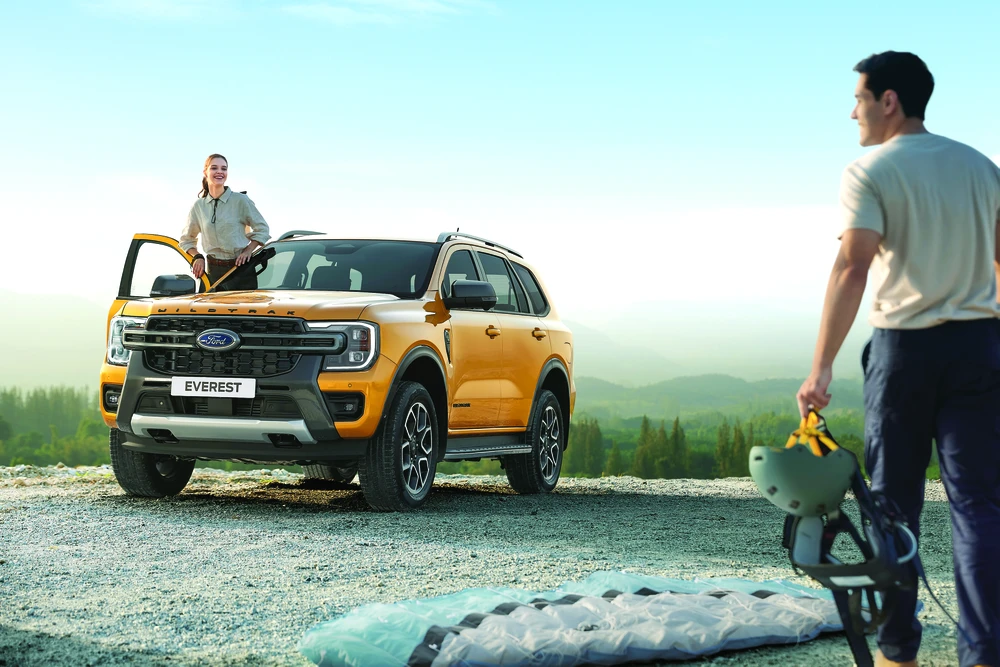 Ford Everest Wildtrak chính thức ra mắt: Là phiên bản cao cấp nhất dành cho những tay lái đam mê khám phá và thử thách