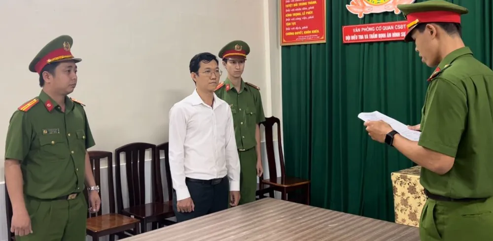 Bị can Đặng Anh Quân